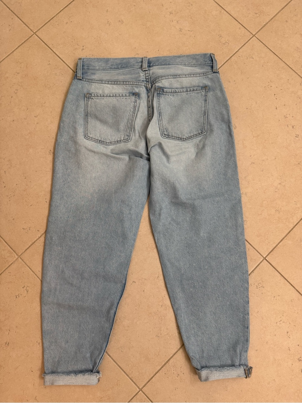Old Navy Light Blue High-Rise Mom Jeans